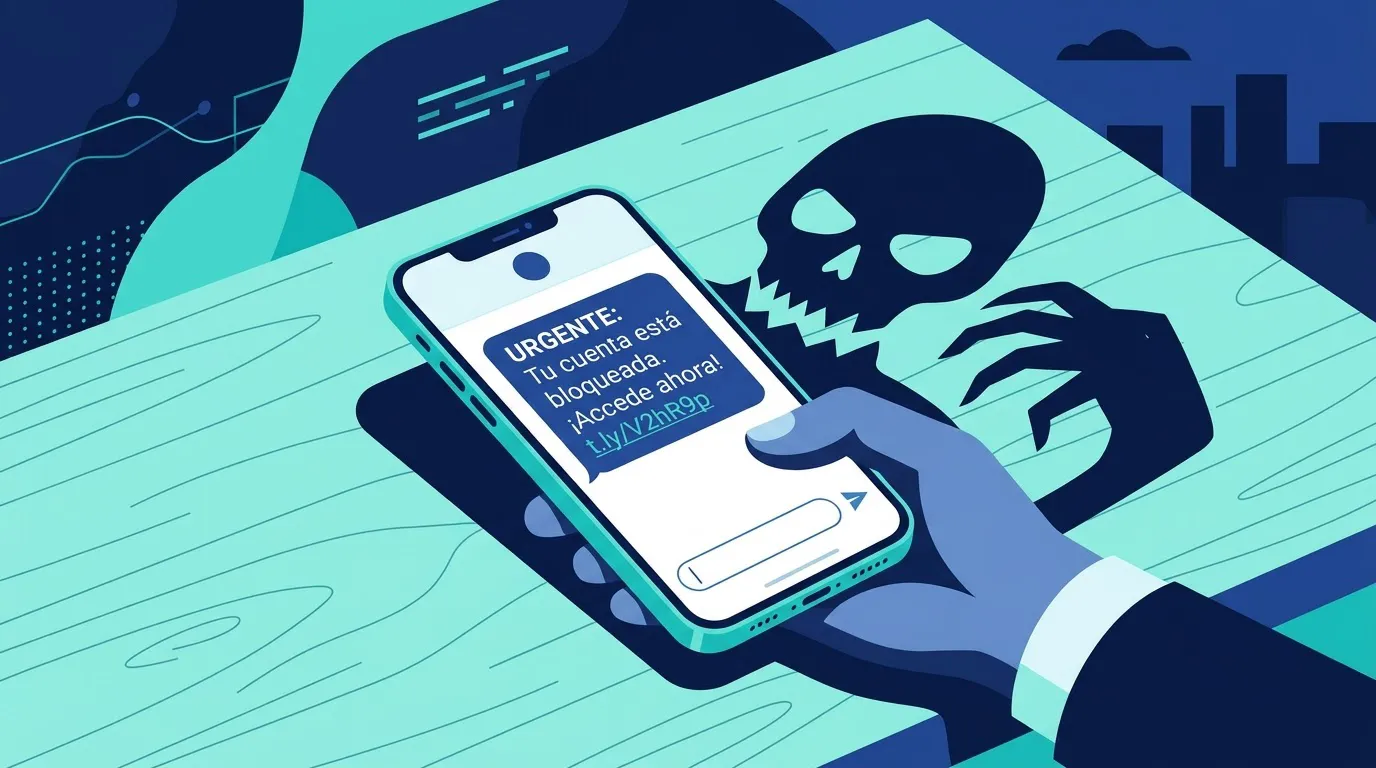 Ilustración de la nota: Qué es el smishing y cómo evitarlo